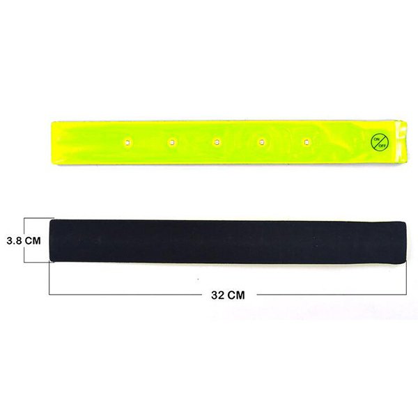 夜間LED安全警示燈-PVC反光臂帶_4